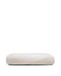 Bezug für Fußhocker Kaeli in Bouclé Farbe Écru Ø 43 cm - ZEN ZONE Furniture
