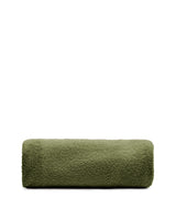 Bezug für Fußhocker Kaeli in grünem Bouclé Ø 90 cm - ZEN ZONE Furniture