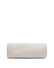 Bezug für Fußhocker Kaeli in Bouclé Farbe Écru Ø 90 cm - ZEN ZONE Furniture