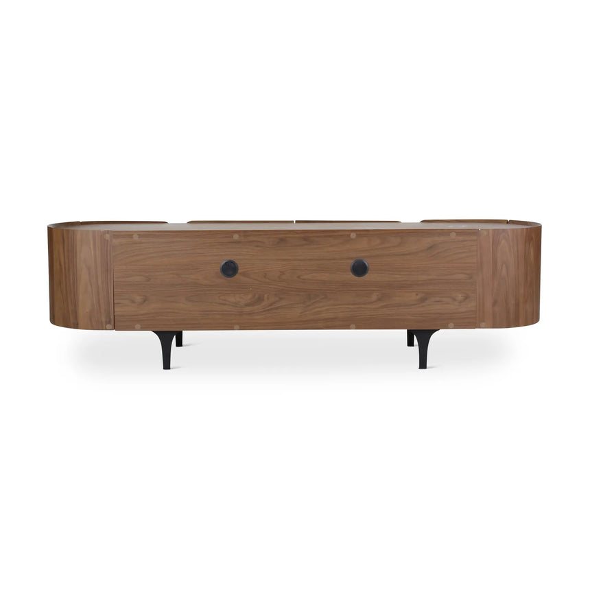 TV-Schrank ESMAY aus Walnuss, 200×50×55 cm - ZEN ZONE Furniture