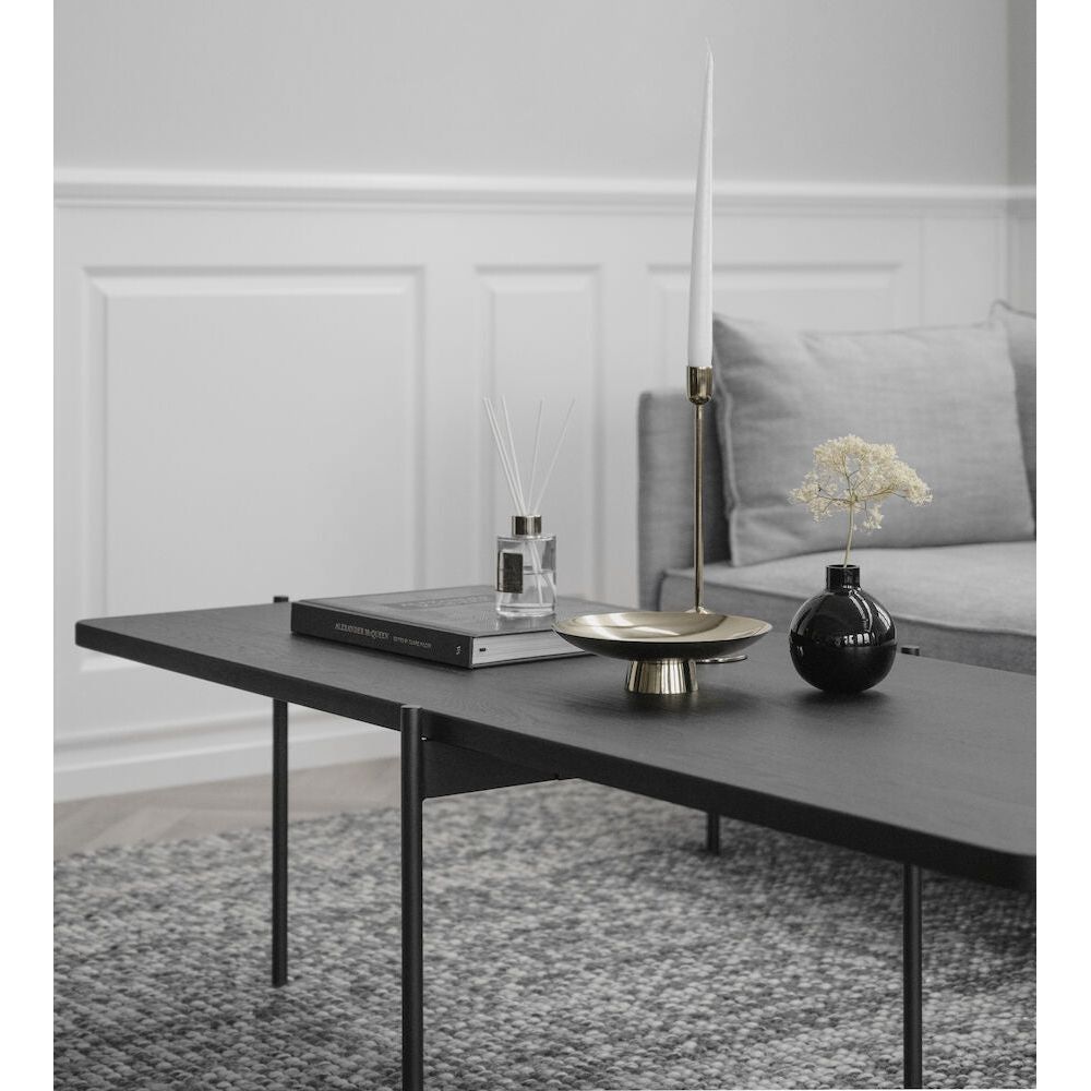SHELTON Couchtisch Schwarz 145x60x45cm - ZEN ZONE