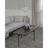 SHELTON Couchtisch Braun/Schwarz 145x60x45cm - ZEN ZONE