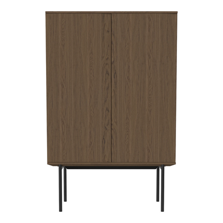 Silent Highboard, aus Eiche, geölt, 100x45 cm - ZEN ZONE Furniture