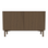 Silent Sideboard mit 2 Türen, aus Eiche, geölt, 132x45 cm