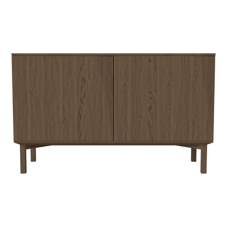 Silent Sideboard mit 2 Türen, aus Eiche, geölt, 132x45 cm - ZEN ZONE Furniture