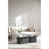 SULLIVAN Couchtisch Schwarz 60x60x37cm - ZEN ZONE