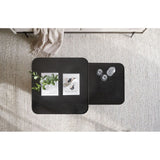SULLIVAN Couchtisch Schwarz 80x80x40cm - ZEN ZONE