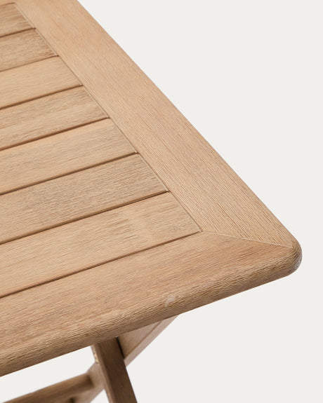 Klapptisch Dandara aus massivem Akazienholz, 66 x 66 cm, FSC 100 % - ZEN ZONE Furniture