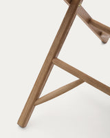 Klapptisch Dandara aus massivem Akazienholz, 66 x 66 cm, FSC 100 % - ZEN ZONE Furniture