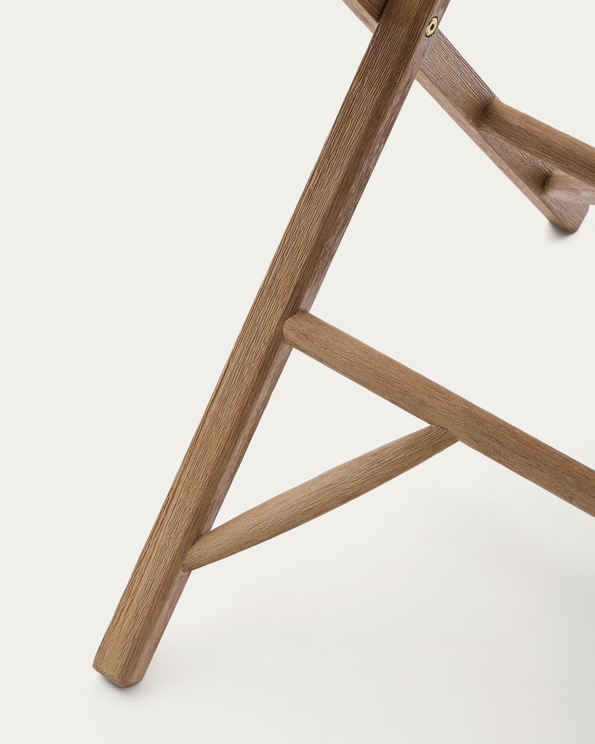 Klapptisch Dandara aus massivem Akazienholz, 66 x 66 cm, FSC 100 % - ZEN ZONE Furniture