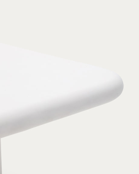 Tisch Addaia aus weißem Zement 135 x 135 cm - ZEN ZONE Furniture