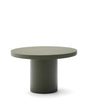 Runder Tisch Aiguablava aus Zement in Grün Ø 120 cm - ZEN ZONE Furniture
