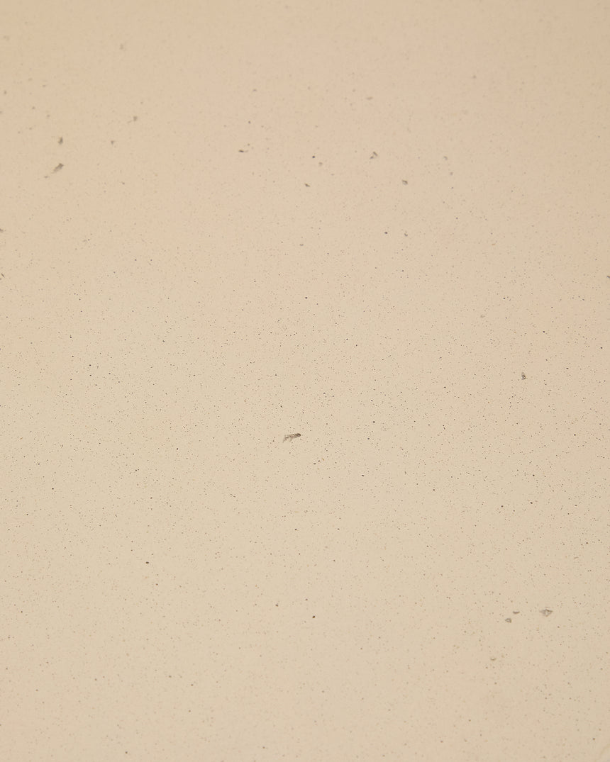 Runder Tisch Aiguablava aus Zement in Beige Ø 90 cm - ZEN ZONE Furniture