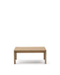 Couchtisch Ambra aus massivem Akazienholz mit hellem Finish 82,5 x 82,5 cm FSC 100% - ZEN ZONE Furniture