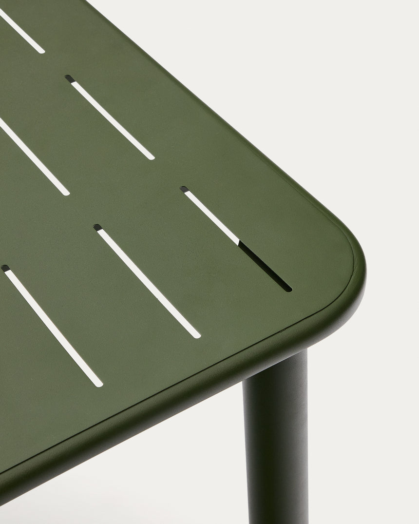 Outdoor-Tisch Brai aus grün verzinktem Stahl 180 x 90 cm - ZEN ZONE Furniture