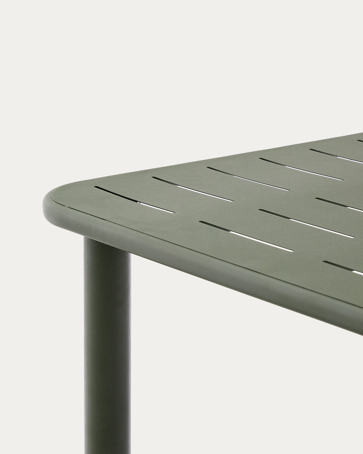 Outdoor-Tisch Brai aus grün verzinktem Stahl 180 x 90 cm