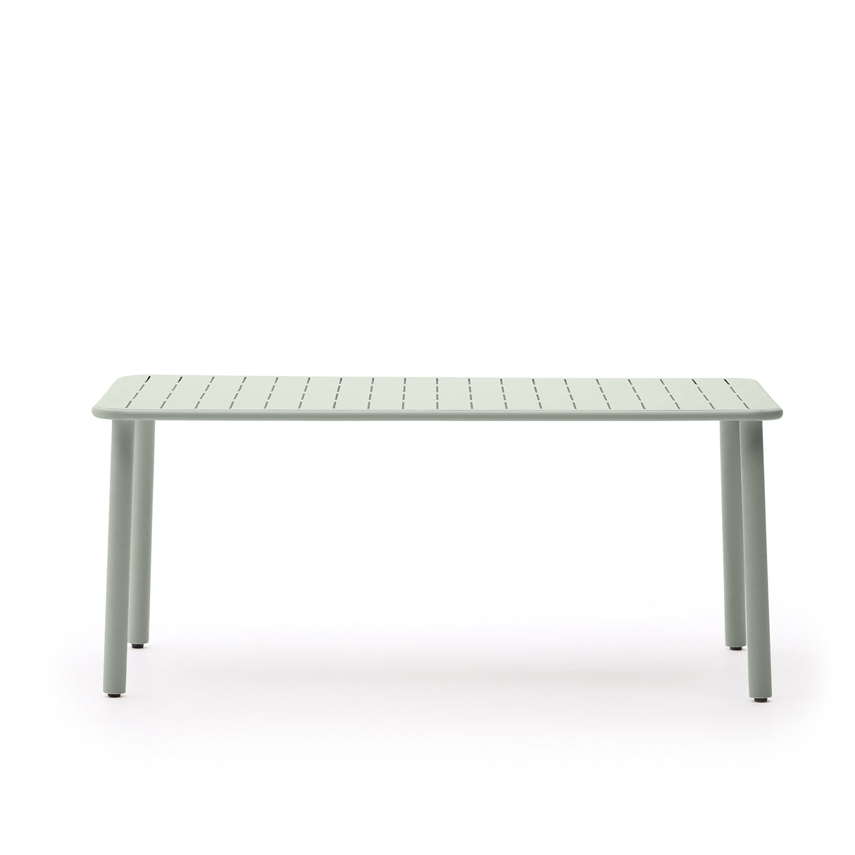 Outdoor-Tisch Brai aus türkis verzinktem Stahl 180 x 90 cm