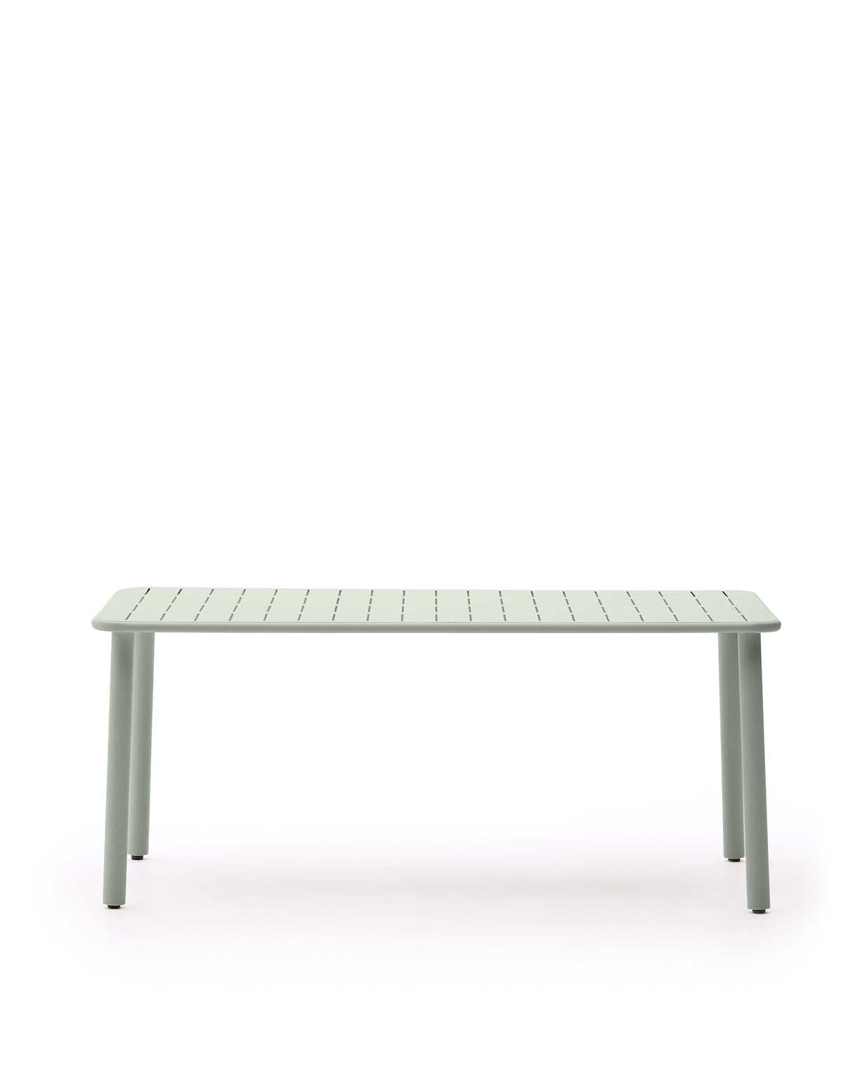 Outdoor-Tisch Brai aus türkis verzinktem Stahl 180 x 90 cm