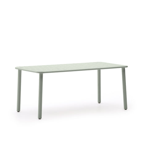 Outdoor-Tisch Brai aus türkis verzinktem Stahl 180 x 90 cm - ZEN ZONE Furniture