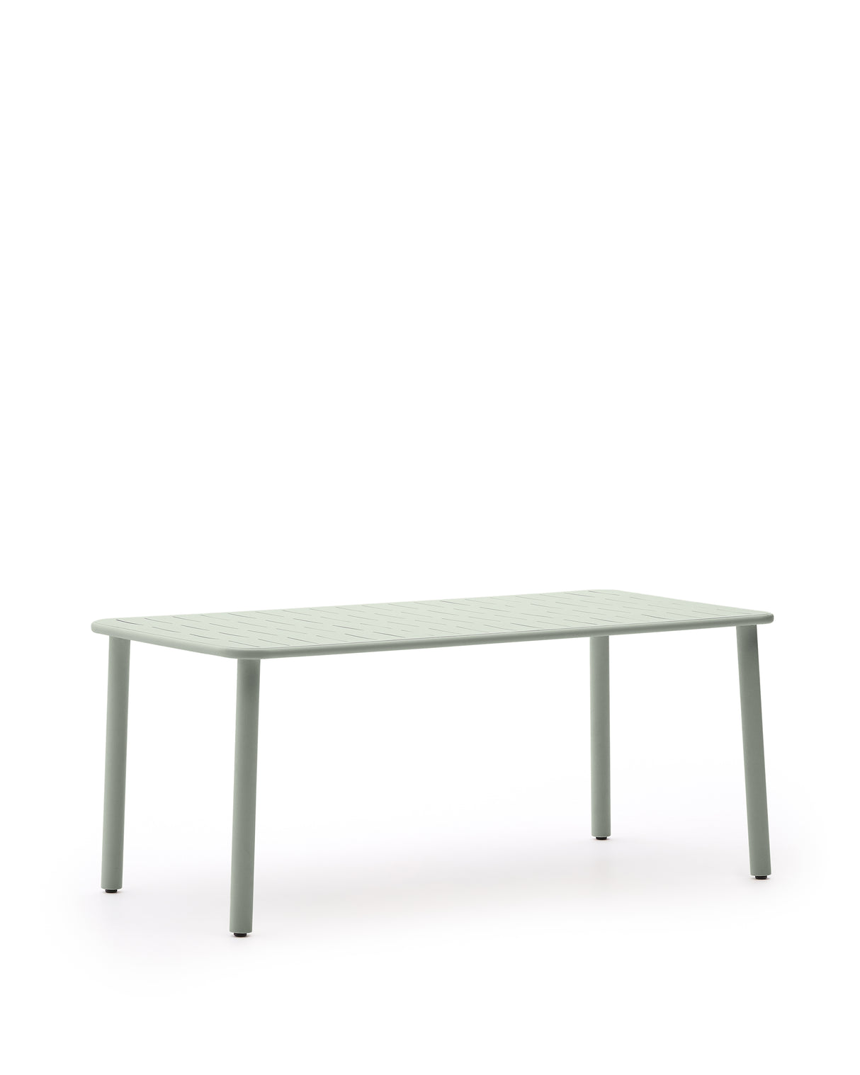 Outdoor-Tisch Brai aus türkis verzinktem Stahl 180 x 90 cm