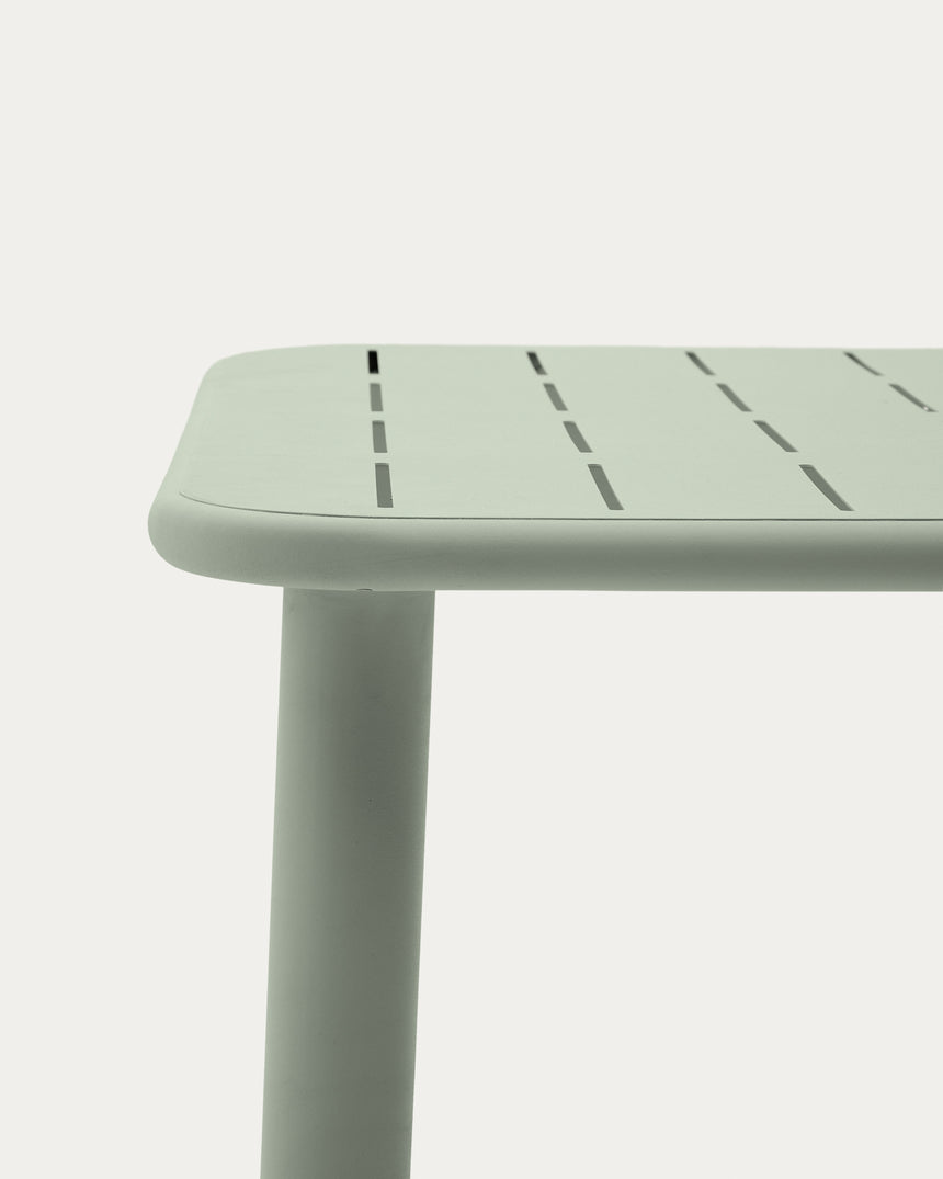 Outdoor-Tisch Brai aus türkis verzinktem Stahl 180 x 90 cm - ZEN ZONE Furniture