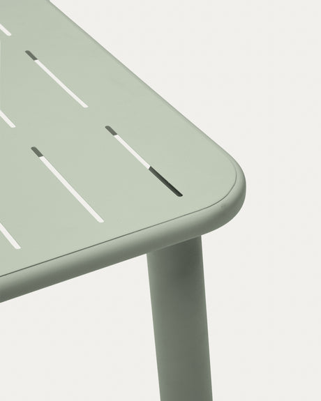 Outdoor-Tisch Brai aus türkis verzinktem Stahl 180 x 90 cm - ZEN ZONE Furniture