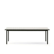 Outdoor-Stuhl Maurina aus grün verzinktem Stahl mit Kacheln in der Farbe Écru 223 x 101 cm - ZEN ZONE Furniture
