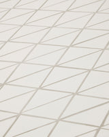 Outdoor-Stuhl Maurina aus grün verzinktem Stahl mit Kacheln in der Farbe Écru 223 x 101 cm - ZEN ZONE Furniture