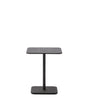 Outdoor-Tisch Brai aus dunkelgrau verzinktem Stahl 70 x 70 cm - ZEN ZONE Furniture
