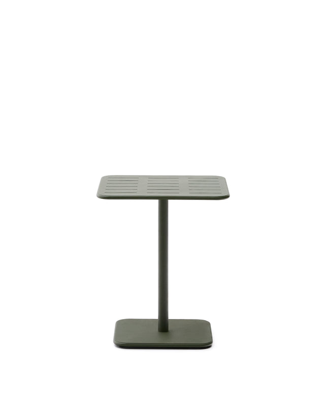 Outdoor-Tisch Brai aus grün verzinktem Stahl 70 x 70 cm - ZEN ZONE Furniture