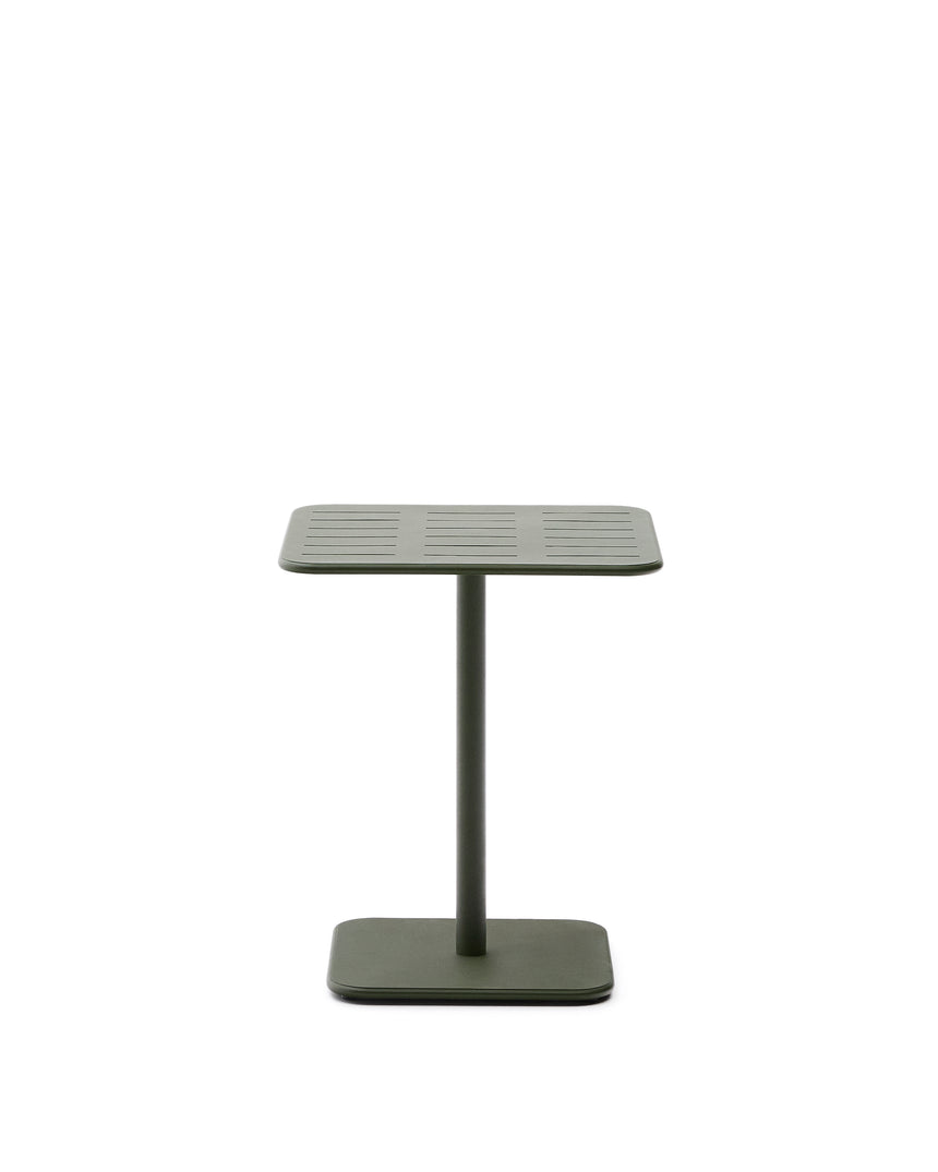 Outdoor-Tisch Brai aus grün verzinktem Stahl 70 x 70 cm - ZEN ZONE Furniture