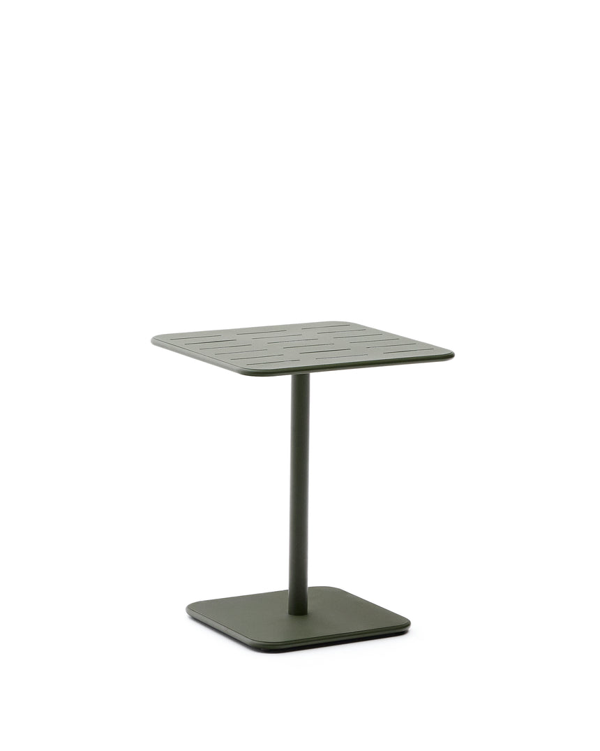 Outdoor-Tisch Brai aus grün verzinktem Stahl 70 x 70 cm - ZEN ZONE Furniture
