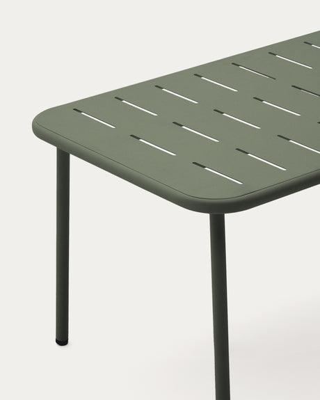 Couchtisch Zivia aus grün verzinktem Stahl 90 x 50 cm - ZEN ZONE Furniture