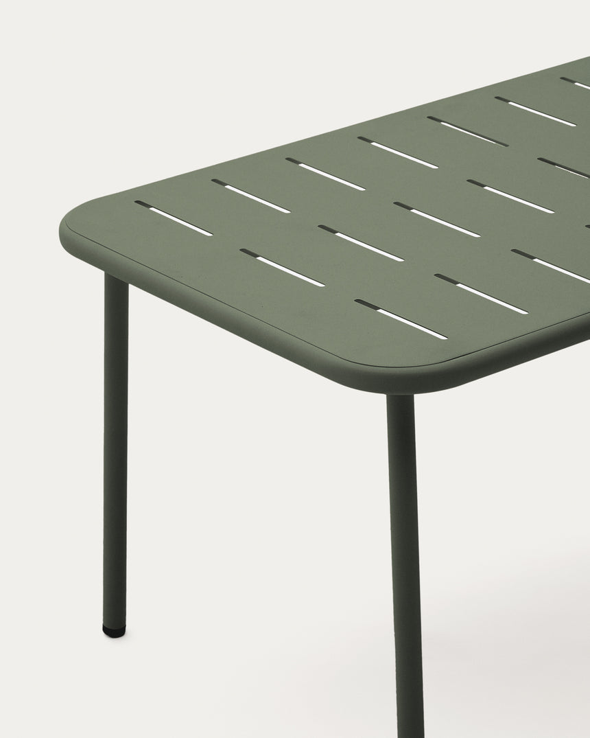 Couchtisch Zivia aus grün verzinktem Stahl 90 x 50 cm - ZEN ZONE Furniture