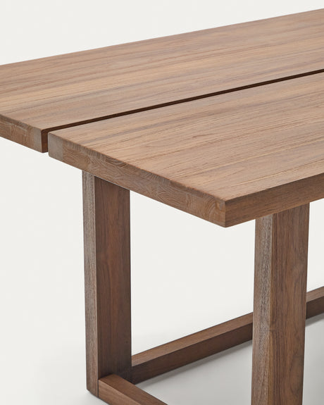 Sashi Tisch aus massivem Teakholz 220 x 100 cm - ZEN ZONE Furniture