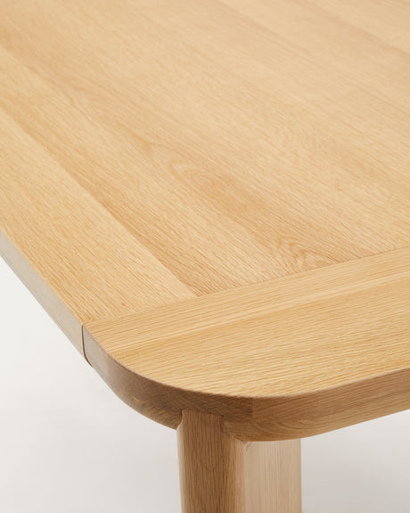 Jondal Ausziehtisch aus Massivholz und Eichenfurnier 100 % FSC 200 (280) x 100 cm - ZEN ZONE Furniture