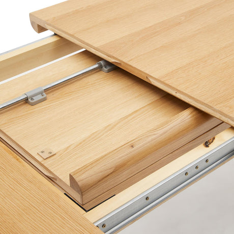 Jondal Ausziehtisch aus Massivholz und Eichenfurnier 100 % FSC 200 (280) x 100 cm - ZEN ZONE