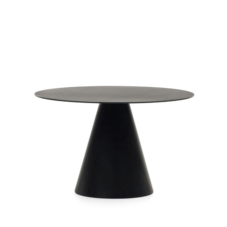 Wilshire runder Tisch mit schwarzem Finish Ø 120 cm - ZEN ZONE Furniture