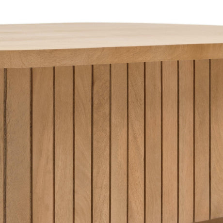 Licia Couchtisch aus massivem Mangoholz 120 x 60 cm - ZEN ZONE
