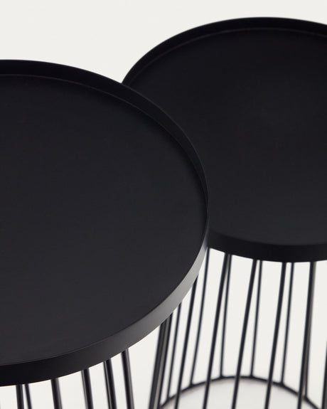 Dilva 2-Set Beistelltischen Ø 36 cm - ZEN ZONE Furniture