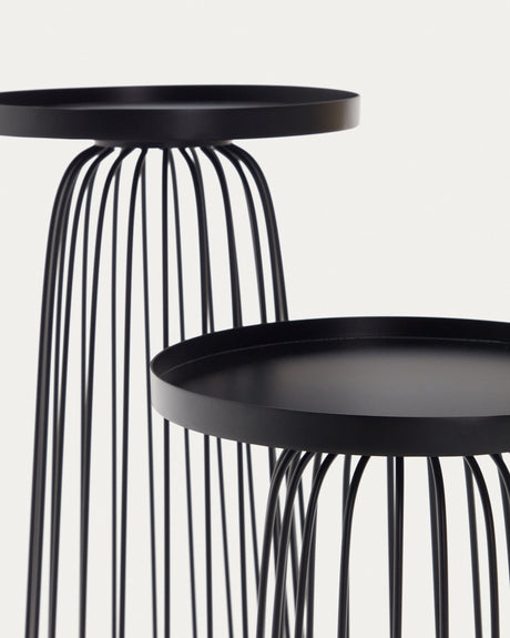 Dilva 2-Set Beistelltischen Ø 36 cm - ZEN ZONE Furniture