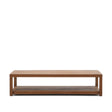 Sashi Couchtisch aus massivem Teakholz 150 x 70 cm - ZEN ZONE