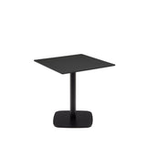 Dina Outdoor-Tisch schwarz mit schwarz lackiertem Metallbein 68 x 68 x 70 cm - ZEN ZONE Furniture