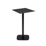 Dina Outdoor Stehtisch schwarz mit schwarz lackiertem Metallbein 60 x 60 x 96 cm - ZEN ZONE Furniture