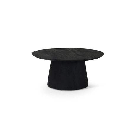 Couchtisch LOTUS schwarz 80x80 cm - ZEN ZONE Furniture