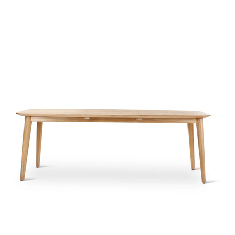 Esstisch Bodo aus Teakholz in beige, 100x220x76 cm - ZEN ZONE Furniture