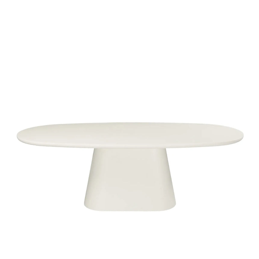 Tisch JADE snow 220x100 cm - ZEN ZONE Furniture