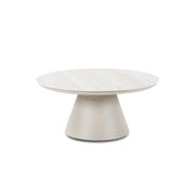 Gartencouchtisch Ariba aus Aluminium in grau, 80x80x37 cm - ZEN ZONE Furniture