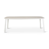 Gartentisch Liv aus Aluminium sandfarbend, 220x100x75 cm - ZEN ZONE Furniture