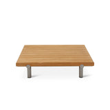 Gartentisch Emilio aus Teakholz, 95x95x22 cm - ZEN ZONE Furniture